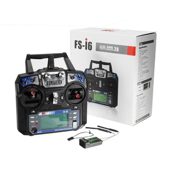 Buy FlySky FS-i6 2.4GHz 6CH PPM RC Transmitter With FS-iA6B Receiver from HNHCart.com. Also browse more components from Drone Parts category from HNHCart
