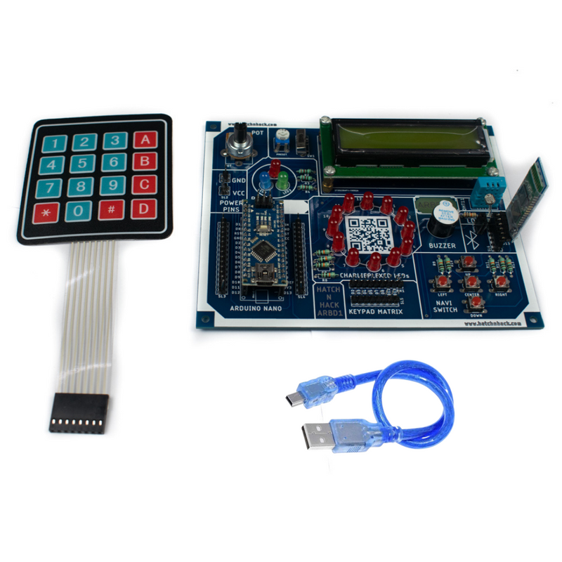 Buy Arduino Practice Board, ARBD1 (Soldered) with All Components from HNHCart.com. Also browse more components from HatchnHack Kits category from HNHCart