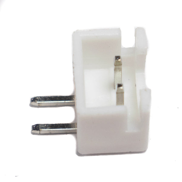 2 Pin JST Connector Male (90 degree) - 2.54mm Pitch