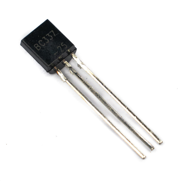 BC337 NPN General Purpose Amplifier Transistor (BJT) 45V 800mA TO-92 Package