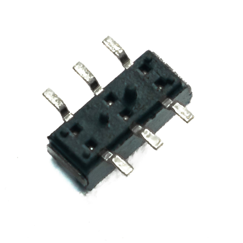 order dpdt 6 pin slide switch, 