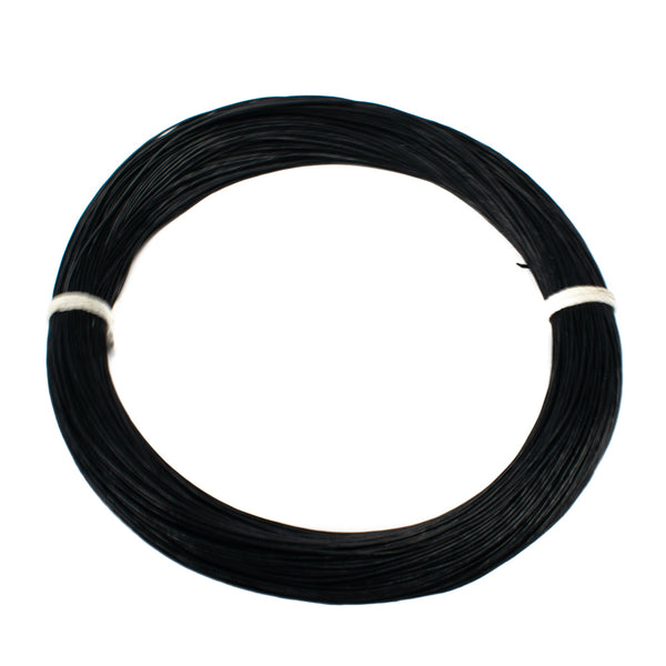 28 AWG Multi-Strand Teflon Wire 28/7/36 (Black) 5 Meter