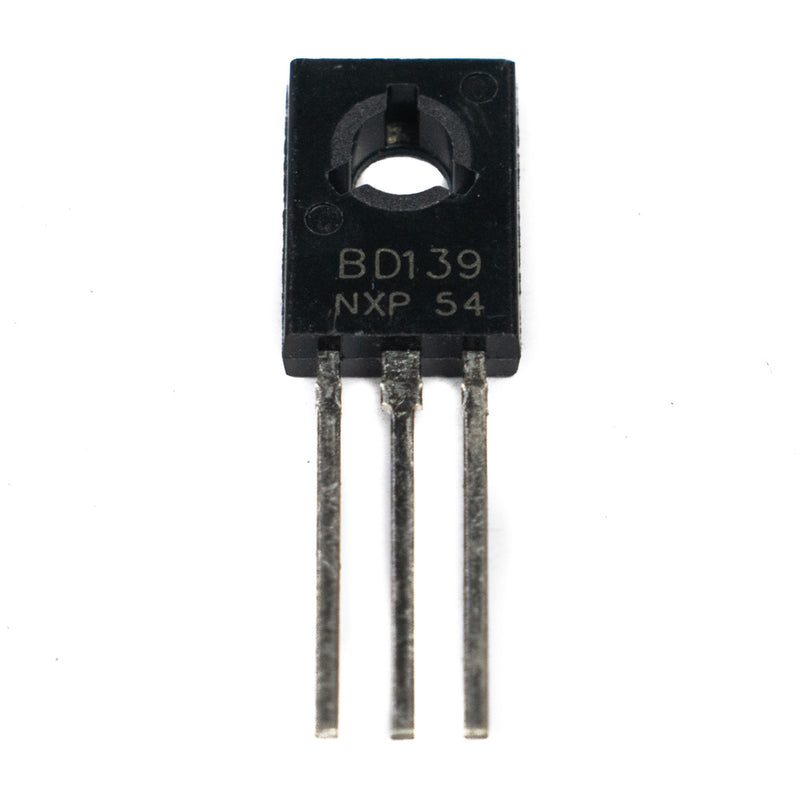 Buy BD139 NPN Bipolar Medium Power Transistor (BJT) 80V 1.5A TO-126 Package
