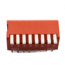 8 Way DIP SPST Switch Right Angle (Piano Type)