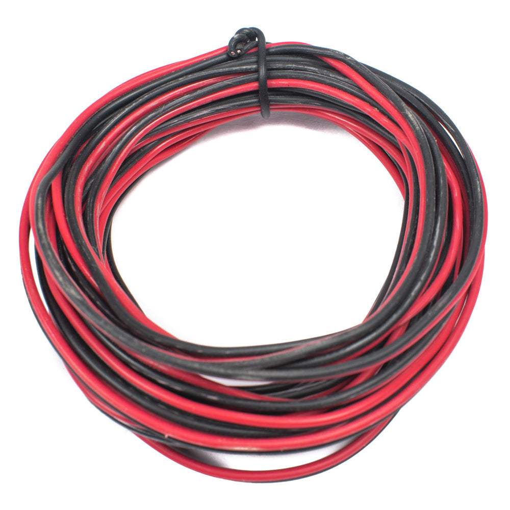 Buy 20 AWG Multi Strand 2 Wire Ribbon Cable 5 Meter (Red & Black) 18/0 ...