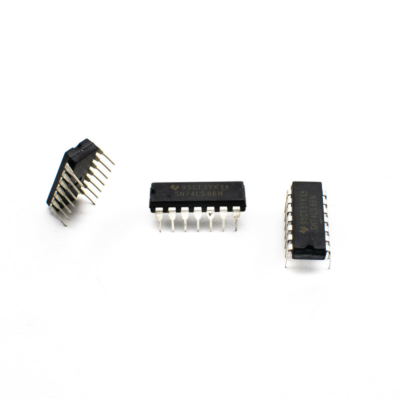 SN74LS86N Quad 2-Input Exclusive OR Gate IC (7486 IC) DIP-14 Package