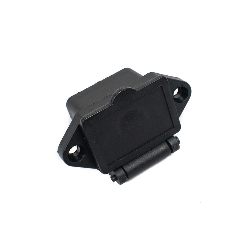 IEC320 C14 Panel Mount Plug Computer Adapter Power Connector Socket with Flap
