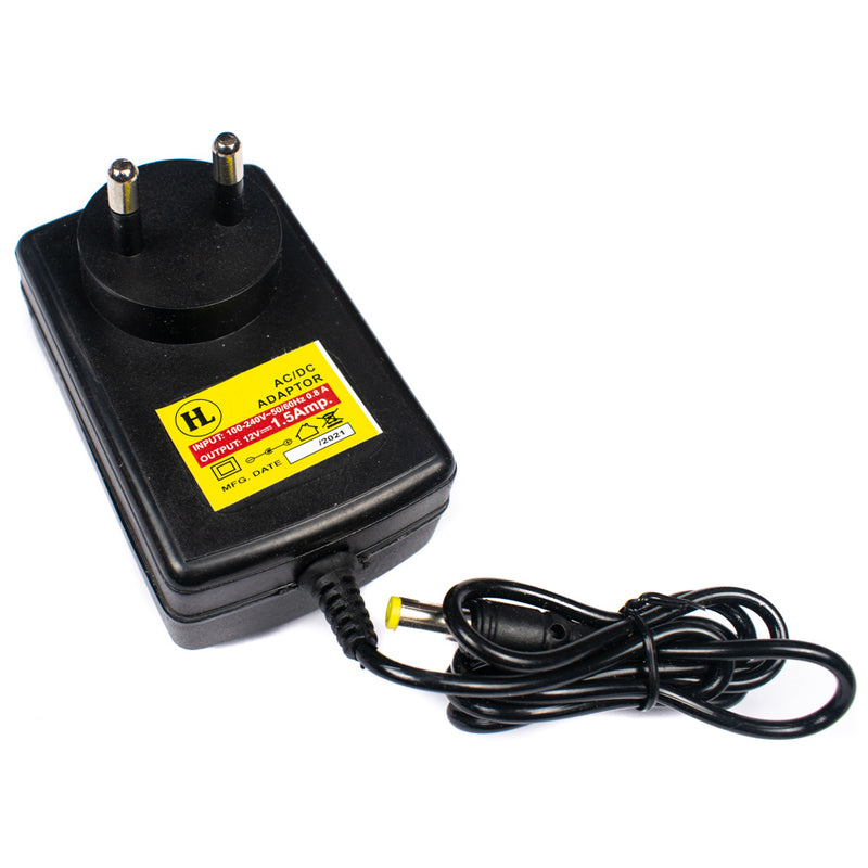 12V 1.5A DC Power Supply Adapter