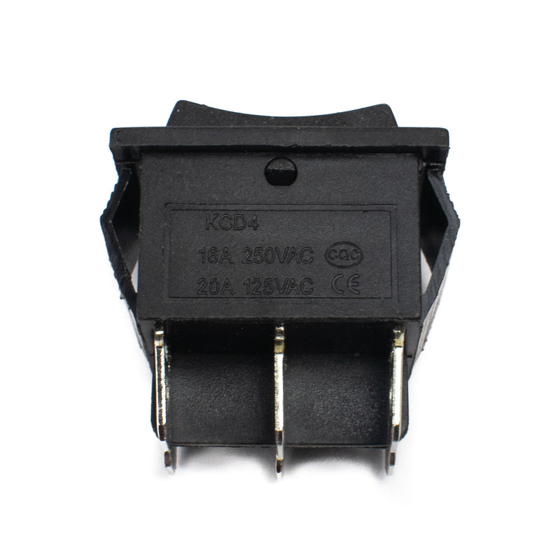 16A 250V DPDT Rocker Switch (Lock Action) with Copper Contacts