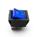 Shop KCD4 16A 250V DPST ON-OFF Rocker Switch with Blue Light