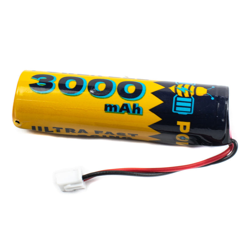 Power Bee 18650 3.7V 3000mAh Lithium-Ion Battery with Connector