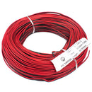 20 AWG Multi Strand 2 Wire Ribbon Cable 90 Meter (Red & Black) 18/0.18mm