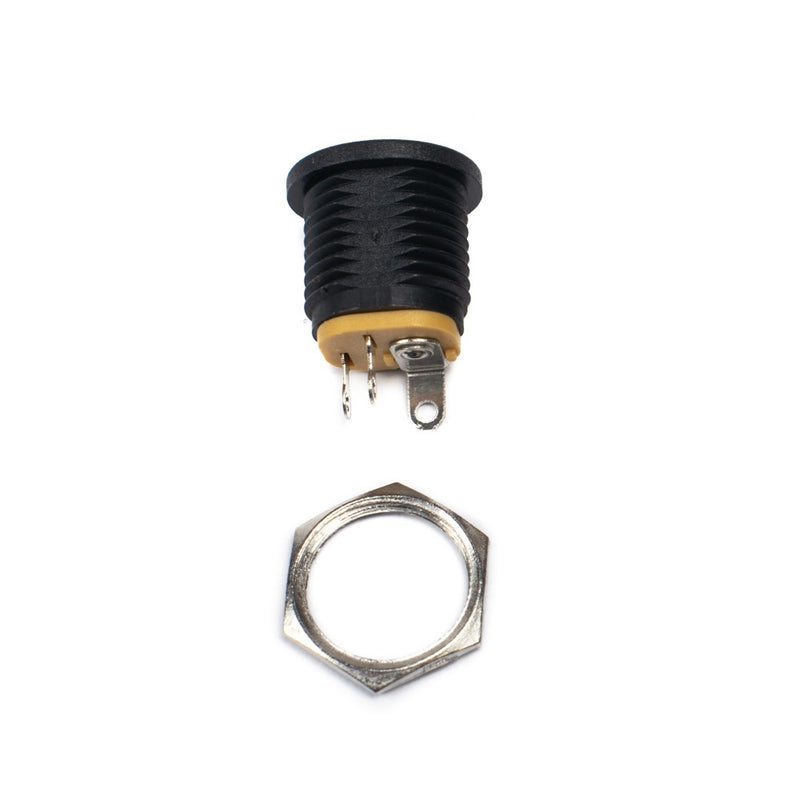 Buy dc power jack socket female panel mount connector