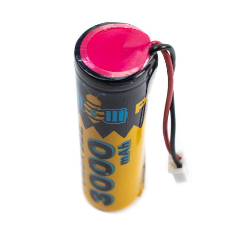Power Bee 18650 3.7V 3000mAh Lithium-Ion Battery with Connector