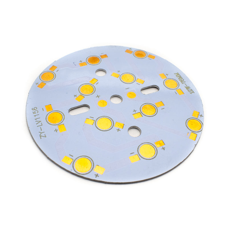 12W High Power 12 LED Aluminum Base Plate