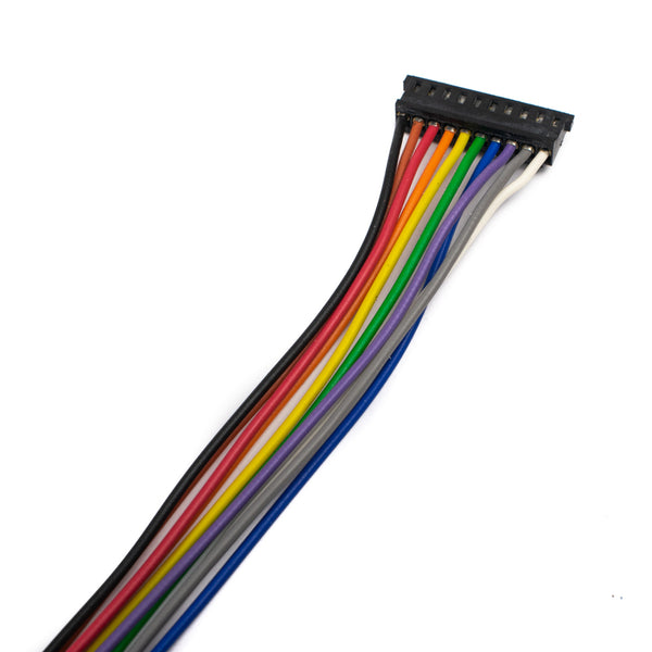 10 Pin TVS Cable Connector Female with Wire