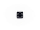 Black Square Cap for 12x12mm Tactile Push Button