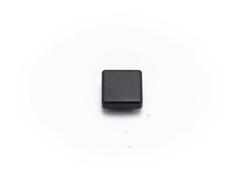 Black Square Cap for 12x12mm Tactile Push Button