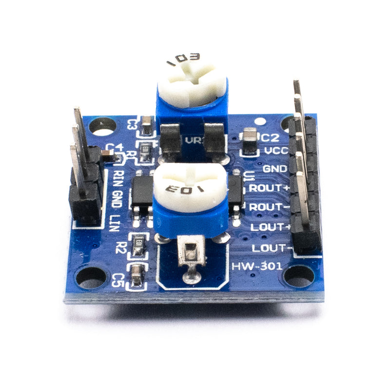 PAM8406 Class -D Audio Amplifier Module With Volume Control Potentiometer
