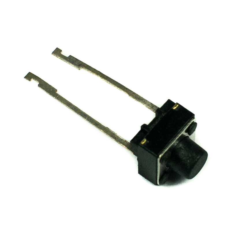 6x6x6mm Tactile Push Button Switch Long Leg 14mm (Black)