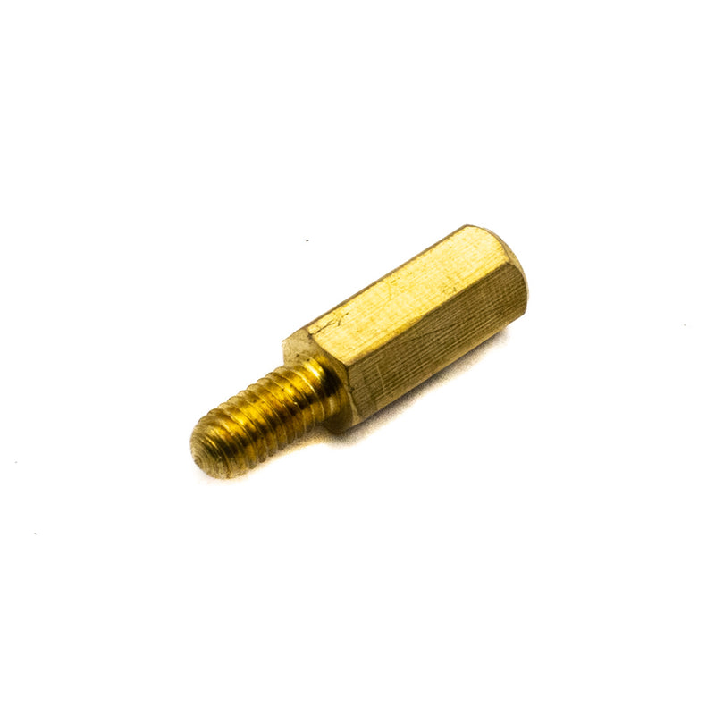 M3 x 10mm+6mm Female to Male Thread Brass Hexagonal Standoff Spacers