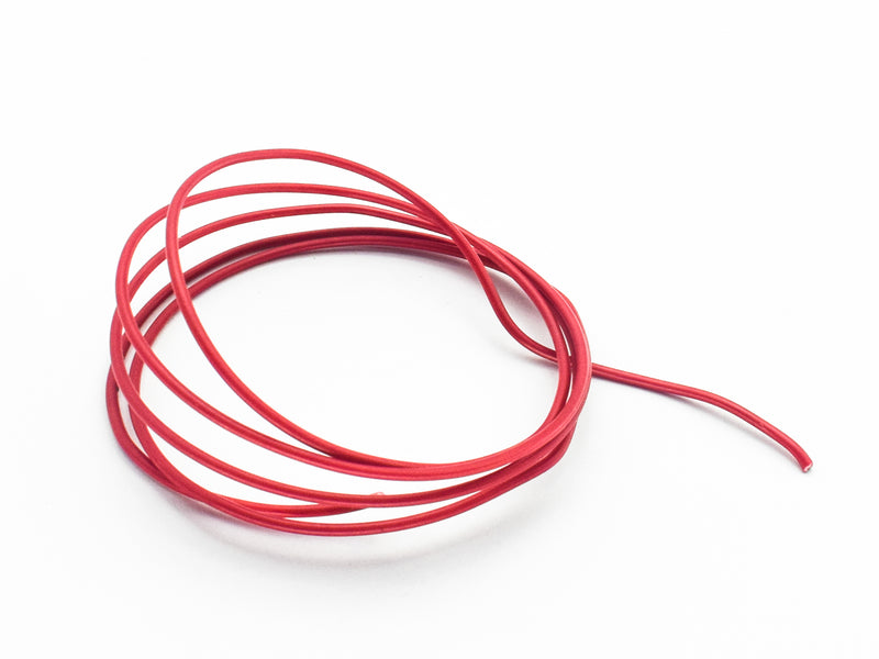 22 AWG Single Strand Wire 1/0.55mm (Red) 5 Meter