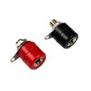 Banana Socket Connector Pair (RED + BLACK) 3mm
