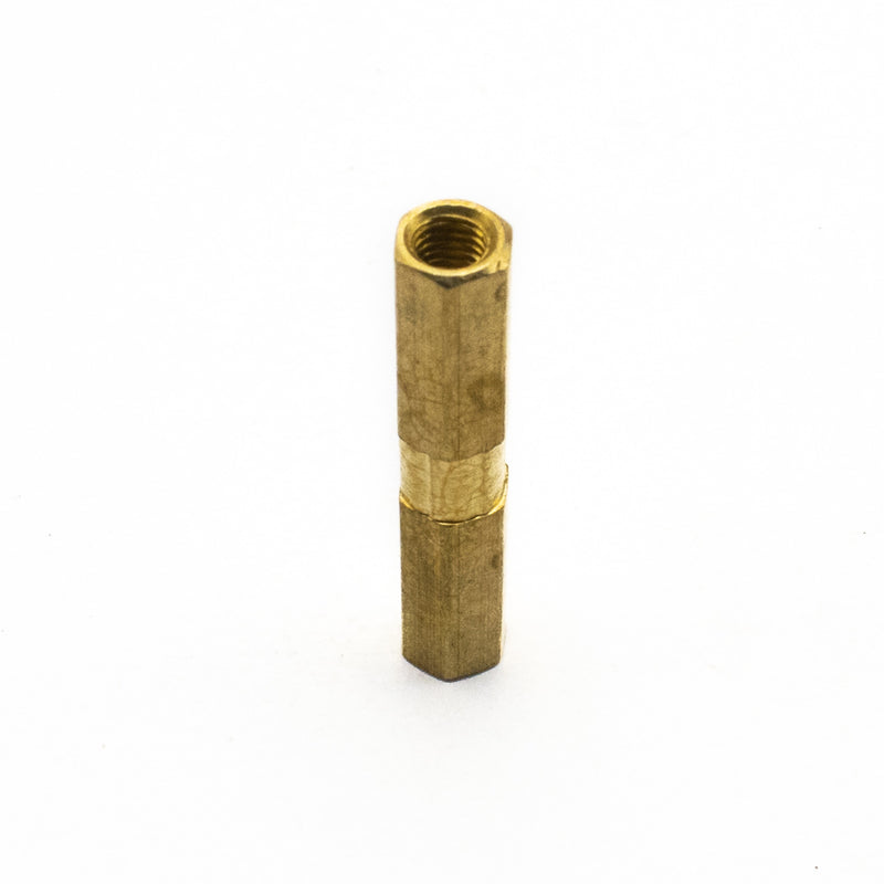 M3 X 25mm Female-Female Brass Hex Threaded Pillar Standoff Spacer