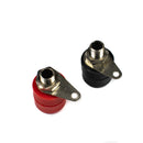 Banana Socket Connector Pair (RED + BLACK) 3mm