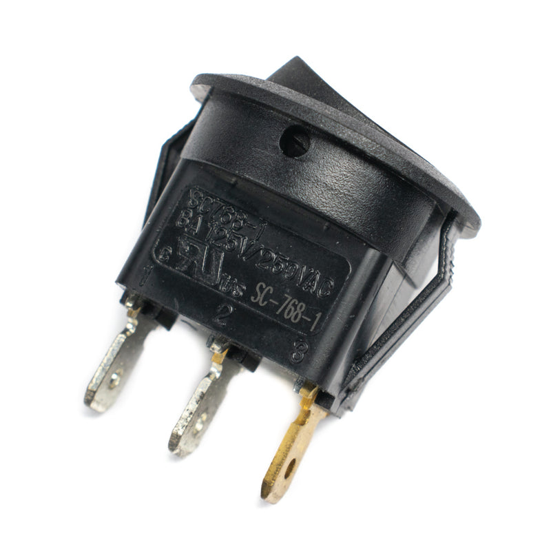 Buy 6A 250V AC SPST ON-OFF Round Rocker Switch with Green Light from HNHCart.com. Also browse more components from Rocker Switch category from HNHCart