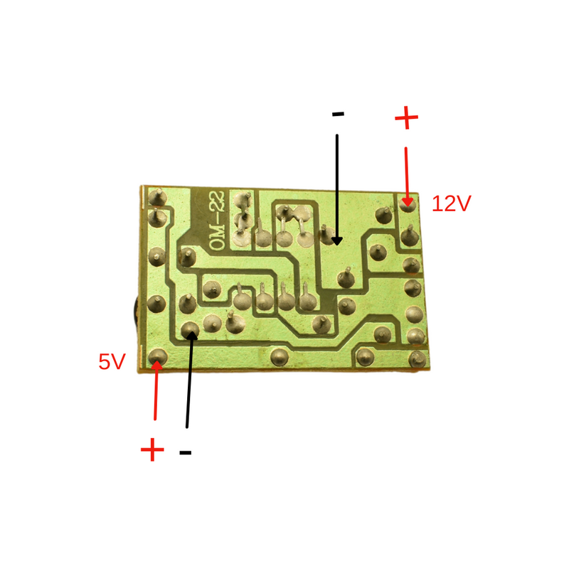 12V to 5V 0.5A Step Down Converter