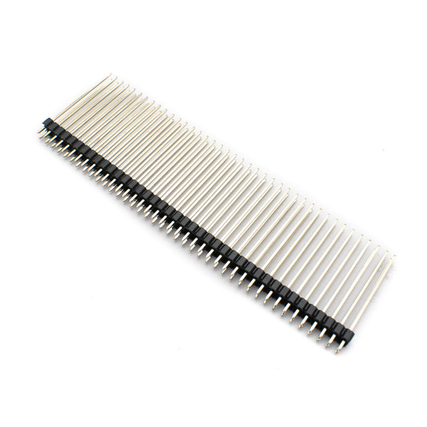 2.54mm 2x40 Pin 30mm Long Male Straight Double Row Brass Header Strip