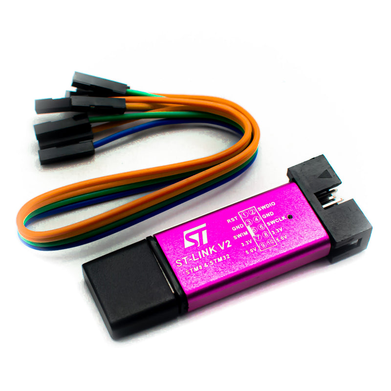 Buy ST-Link V2 Programmer for STM8 and STM32 at