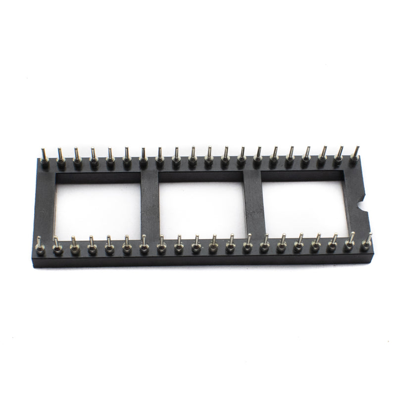 40 Pin Machined IC Base Wide 2.54mm Pitch