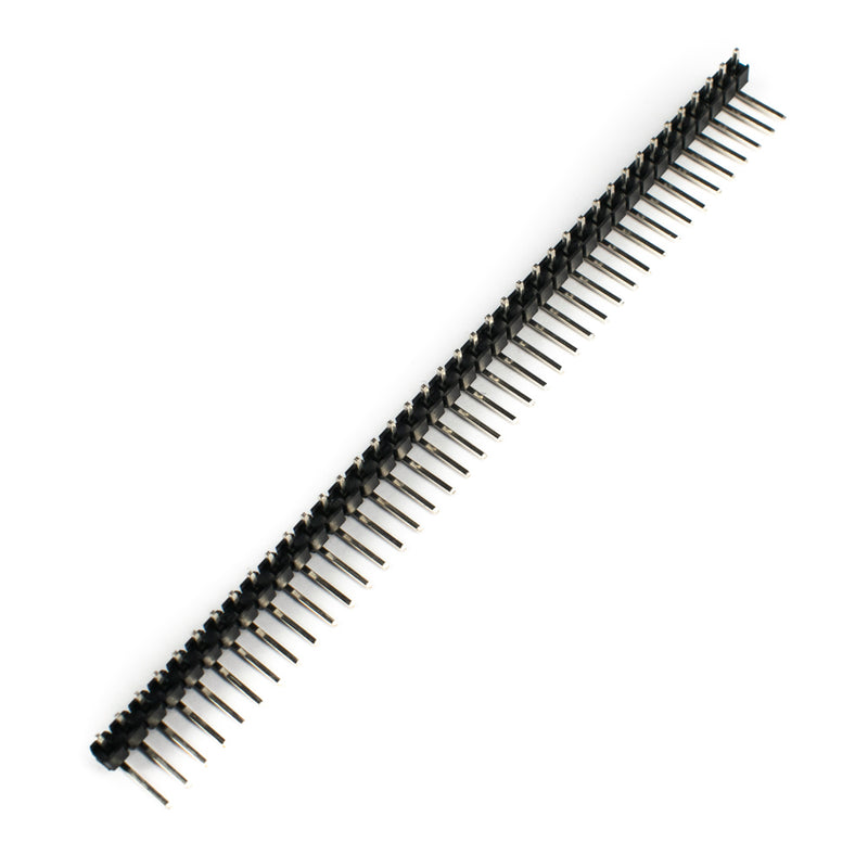 Order 2.54mm 1x40 Pin 90 Degree Male Single Row Header Strip