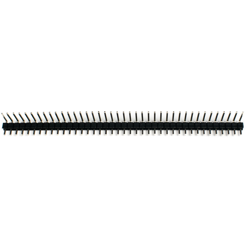 Order 2.54mm 1x40 Pin 90 Degree Male Single Row Header Strip