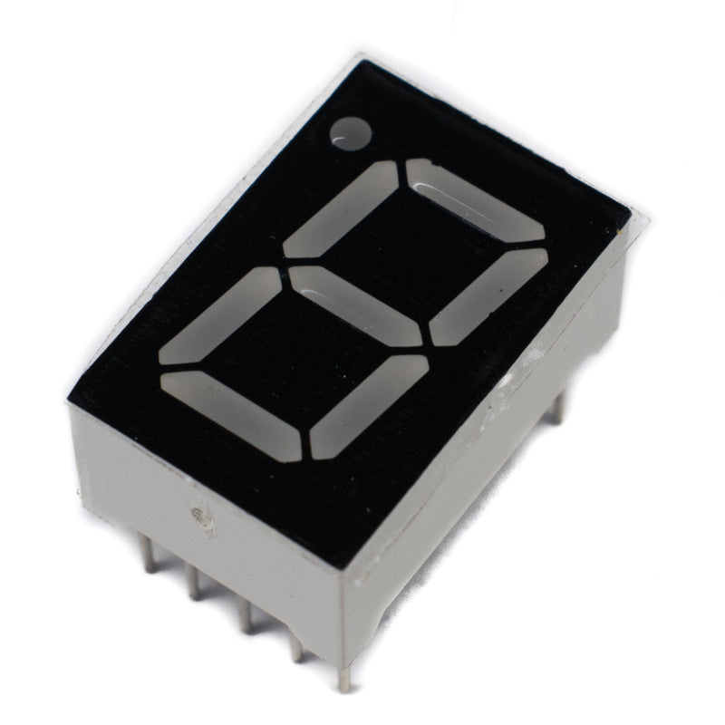 Order 0.56 Inch Single Digit Seven Segment Display (Common Anode)