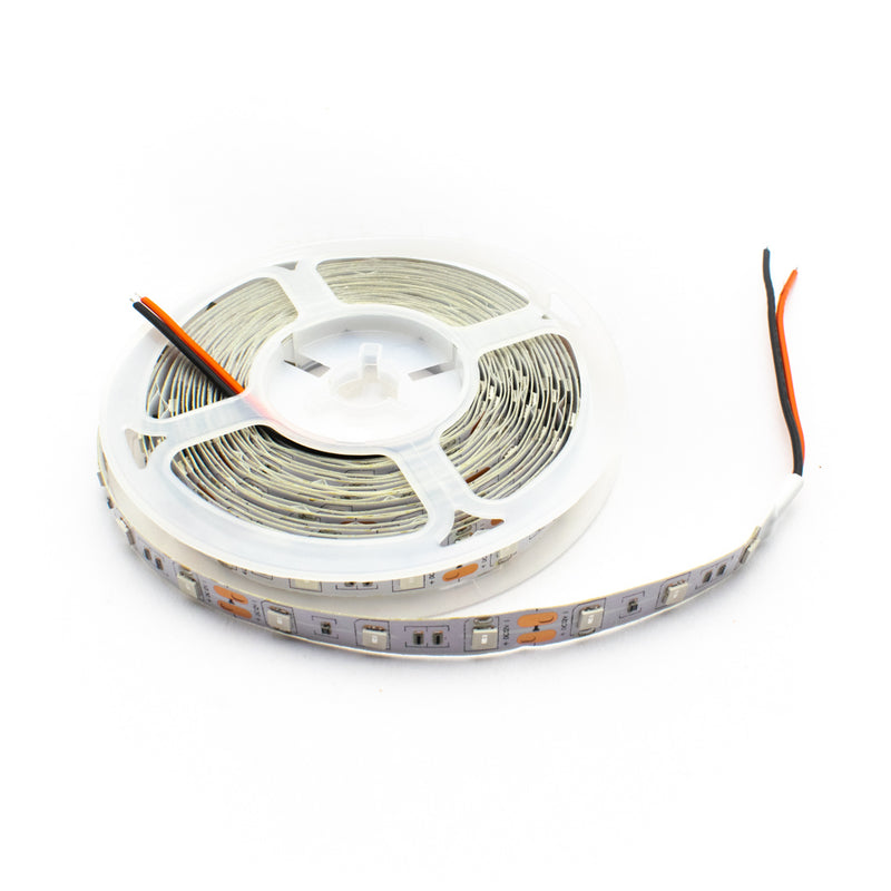 White LED Strip 5050 SMD 12V 5 meter (60 LEDs/m)