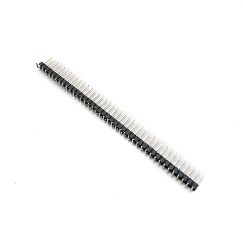 2.0mm 1x40 Pin 90 Degree Male Single Row Brass Header Strip