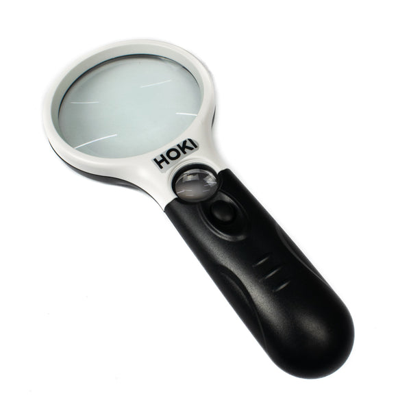 Big Magnifier LED Powered (4X, 80 MM Lens, High Lumen)