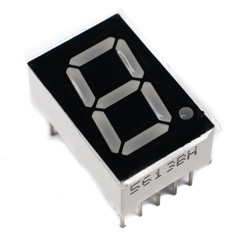 Buy 0.56 Inch Single Digit Seven Segment Display (Common Anode)