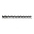 2.54mm 1x40 Pin 90 Degree Male Single Row Header Strip