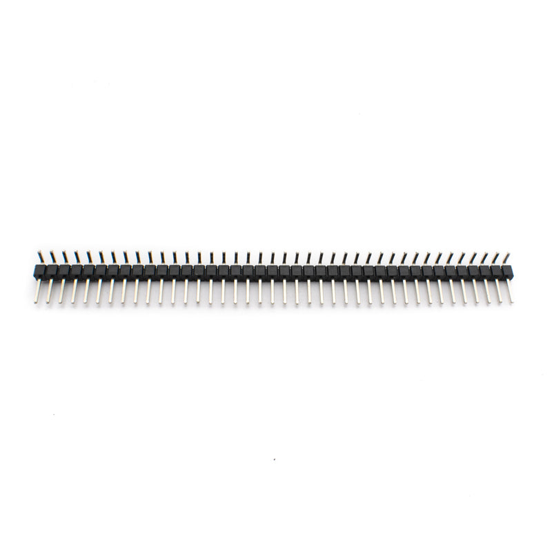 2.54mm 1x40 Pin 90 Degree Male Single Row Header Strip