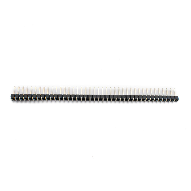 2.54mm 1x40 Pin 90 Degree Male Single Row Header Strip