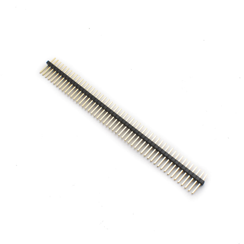 1.27mm 1x40 Pin Straight Male Single Row Brass Header Strip