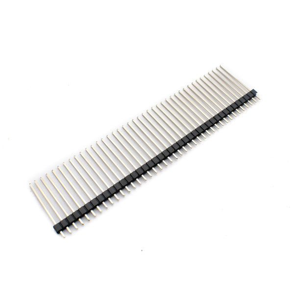 2.54mm 1x40 Pin 25mm Long Male Straight Single Row Brass Header Strip