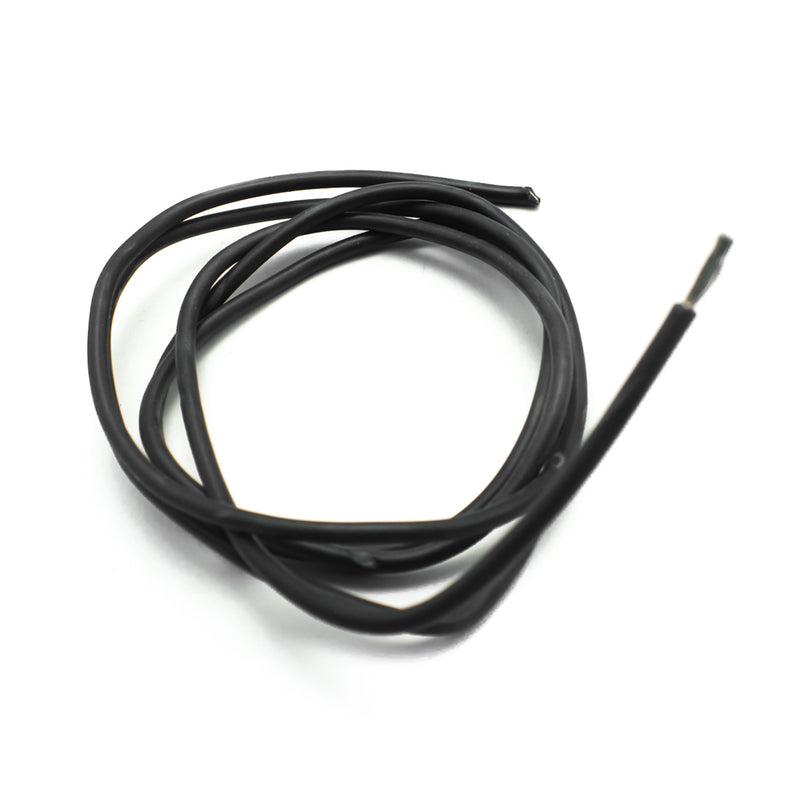 18 AWG Multi-Strand Black Silicone Wire