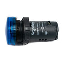 Schneider XB7EV06MPN 230V 22mm Round Indicator Pilot Light (Blue)