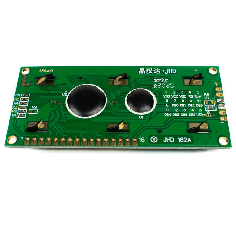 Shop 16x2 Alphanumeric LCD (Green)