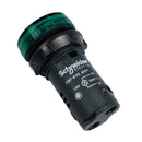 Schneider XB7EV03MPN 230V 22mm Round Indicator Pilot Light (Green)